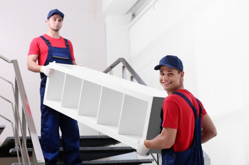 House movers helping with a residential move in Hire