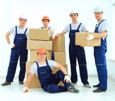 Local removals team helping with house moving in Hire
