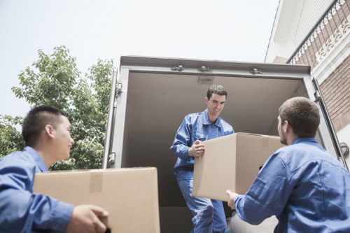 Local removal team helping with home moving in Hire