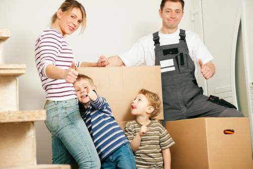 Commercial moving support for offices and workspaces in Hire
